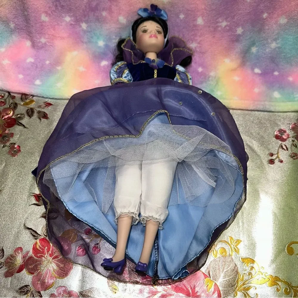 Disney Snow White Doll Porcelain